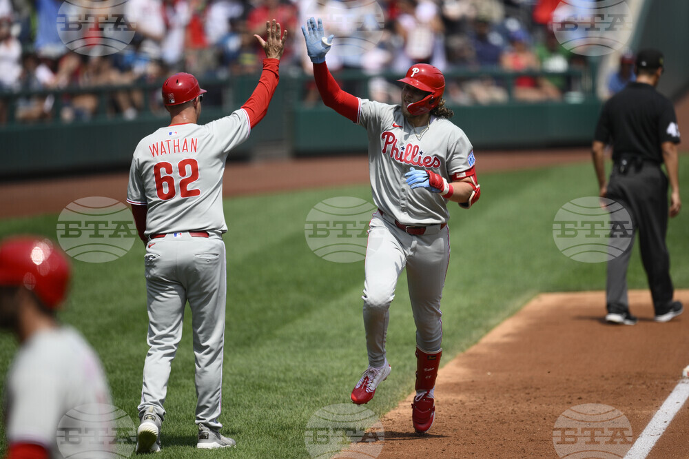Phillies Nationals Baseball