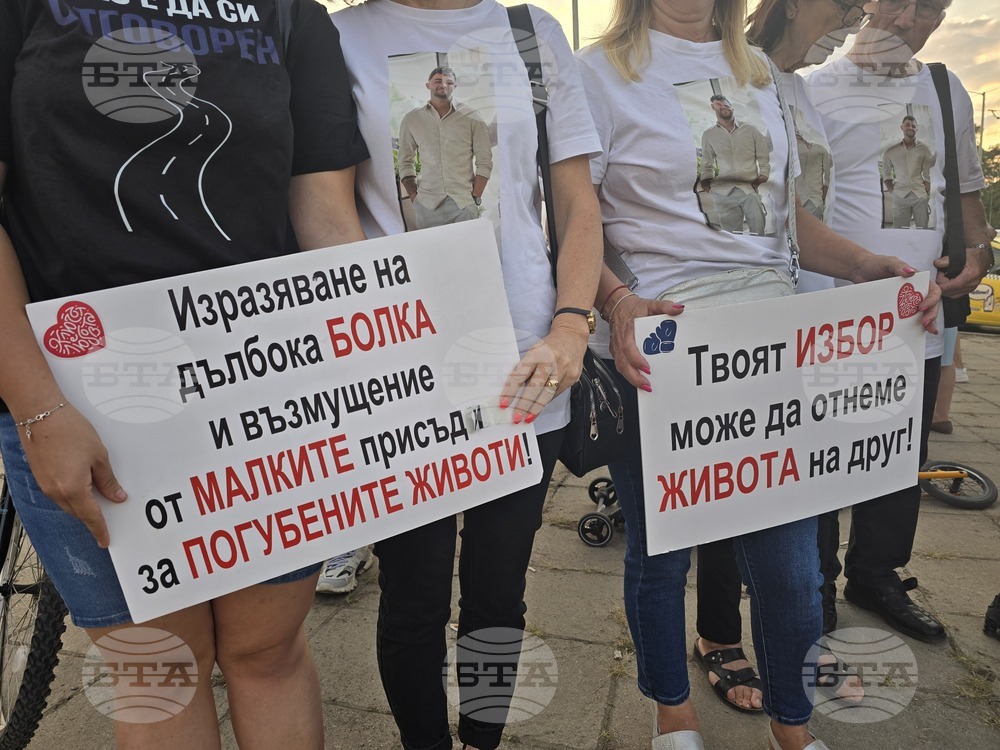 Сдружение “Ангели на пътя” - протест срещу войната по пътищата