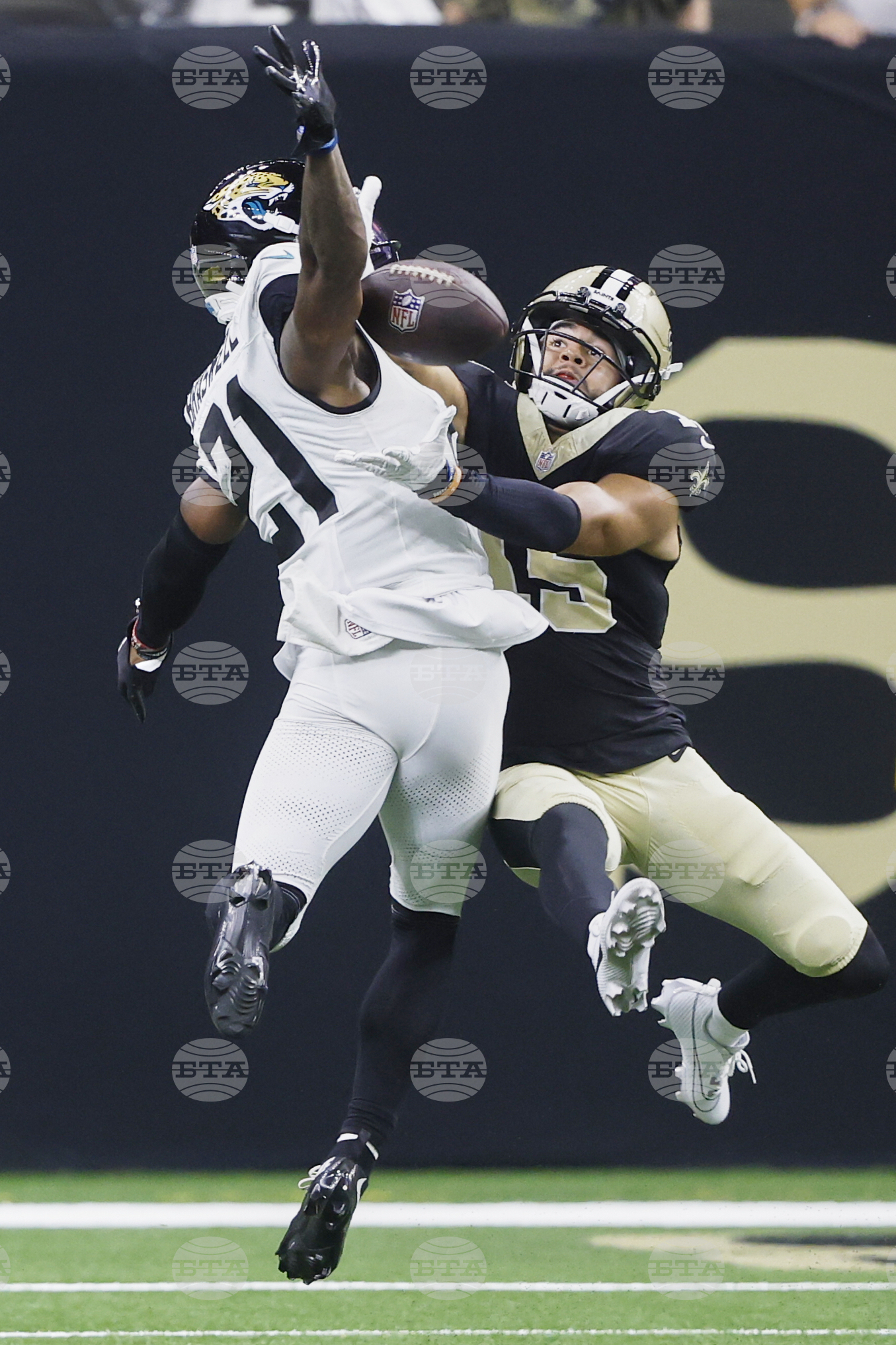 APTOPIX Jaguars Saints Football