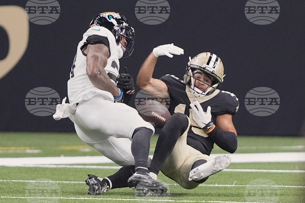 APTOPIX Jaguars Saints Football