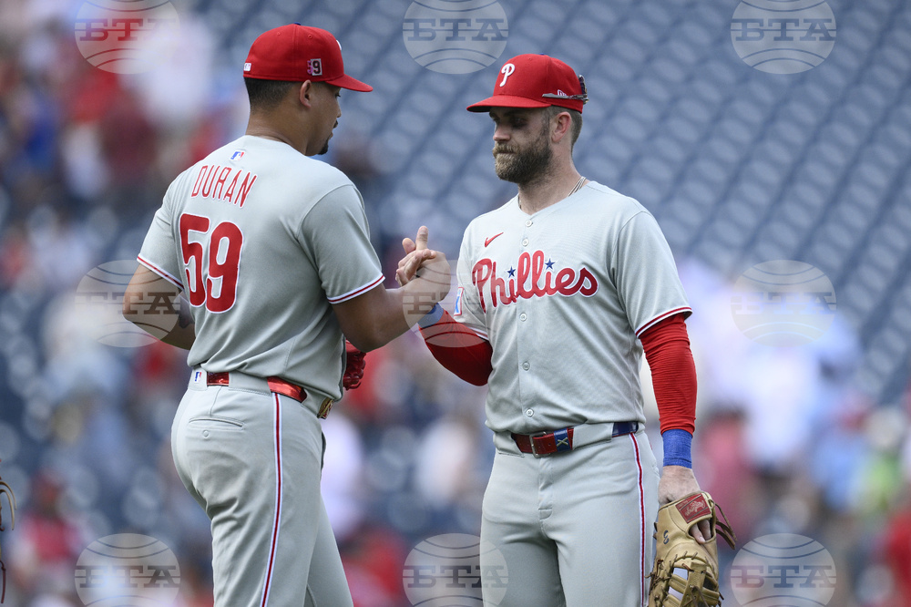 Phillies Nationals Baseball