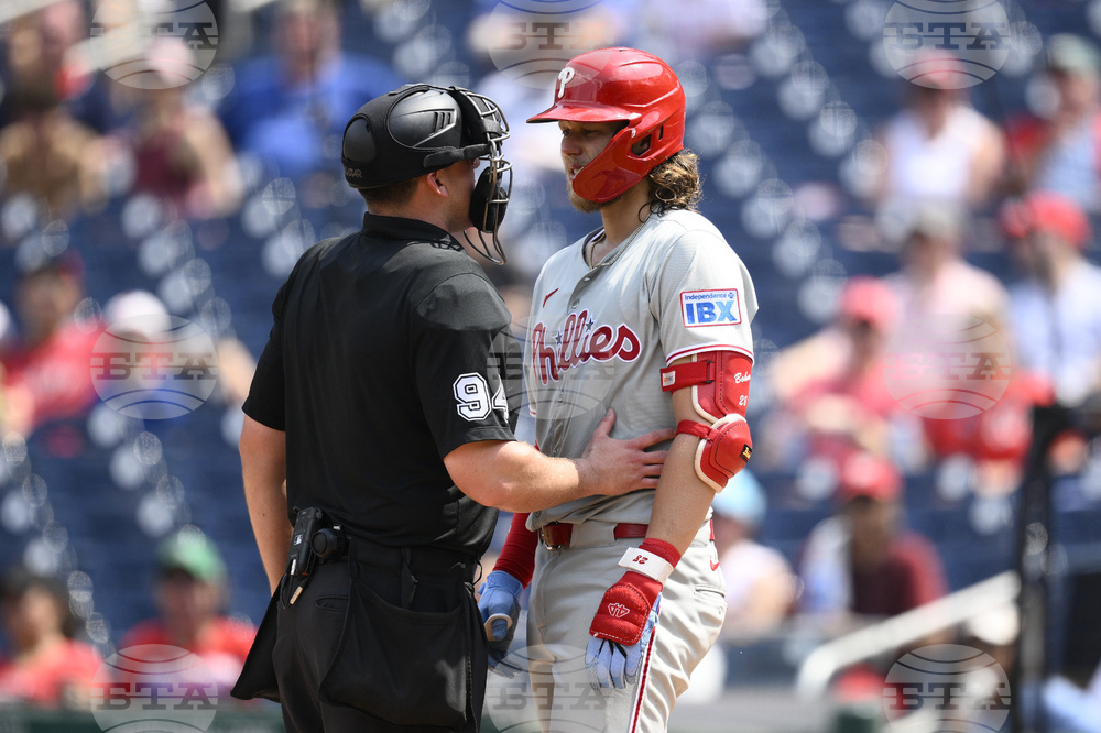 Phillies Nationals Baseball