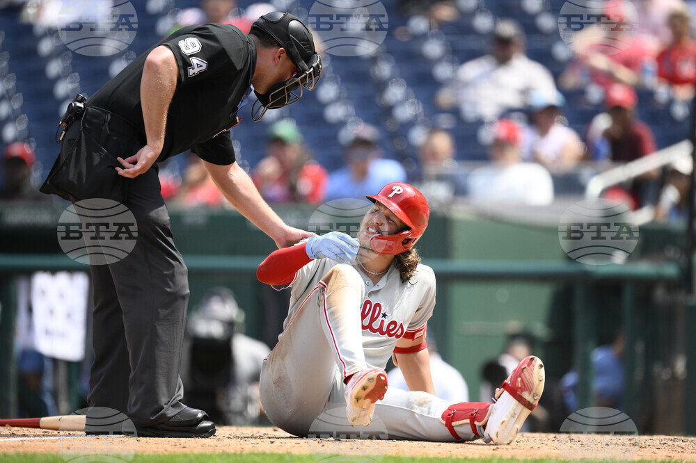 Phillies Nationals Baseball