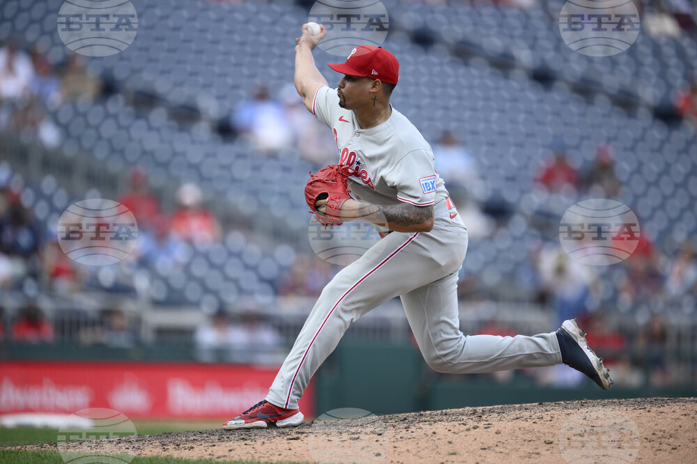 Phillies Nationals Baseball