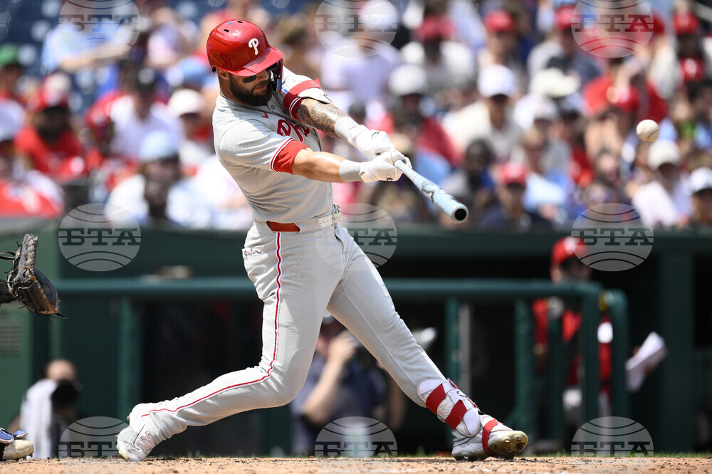 Phillies Nationals Baseball