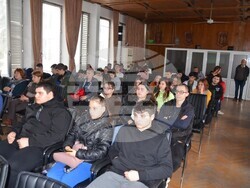 Снимка: Община Видин - среща Община Видин и ВСУ "Любен Каравелов"