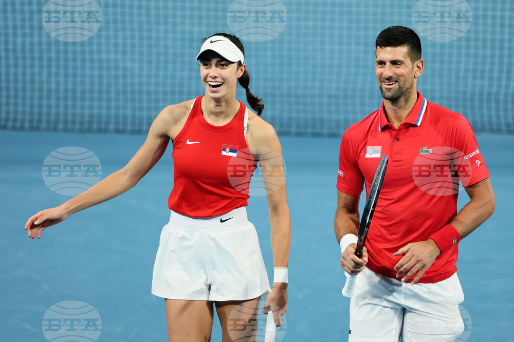 US Open Mixed Doubles Tennis