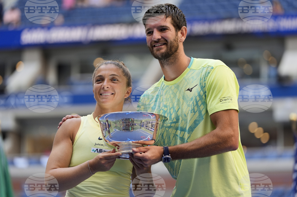 US Open Mixed Doubles Tennis