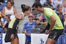 US Open Mixed Doubles Tennis