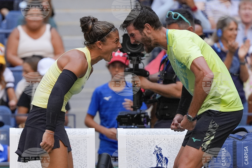 US Open Mixed Doubles Tennis