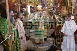 Рилски манастир - патриаршеска света литургия - успение на Свети Иван Рилски