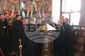 Рилски манастир - патриаршеска света литургия - успение на Свети Иван Рилски