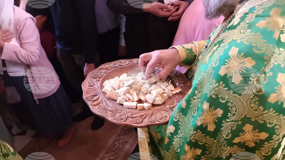Рилски манастир - патриаршеска света литургия - успение на Свети Иван Рилски