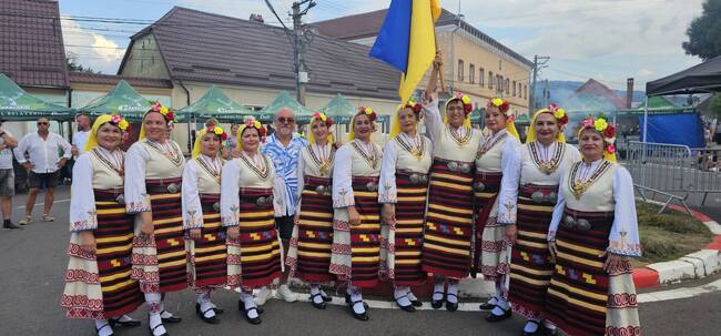 Народният ансамбъл „Бесарабия“ представи Болград на международен фестивал в Румъния