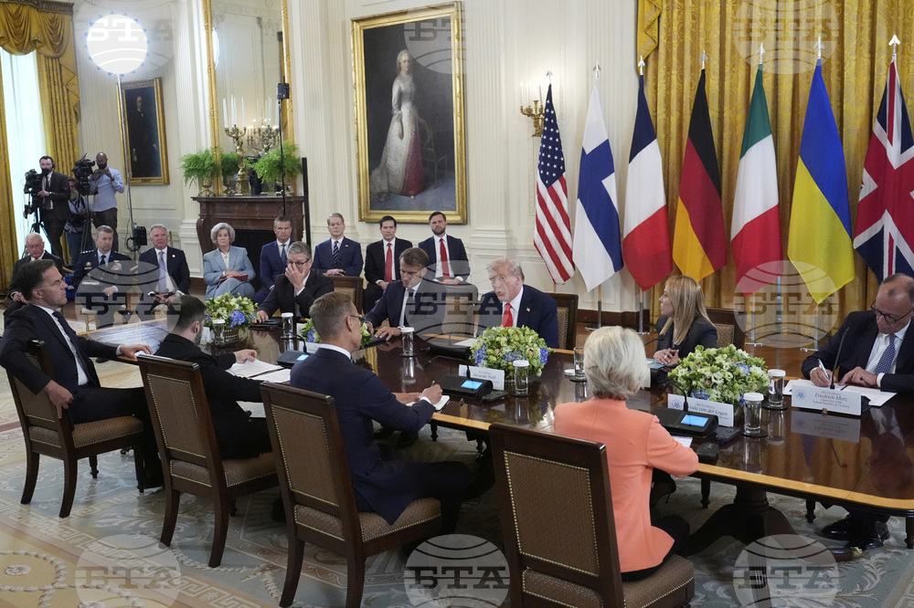 Тръмп заяви, че е казал "доста силни думи" на лидерите на трите европейски сили в разговора им за Украйна