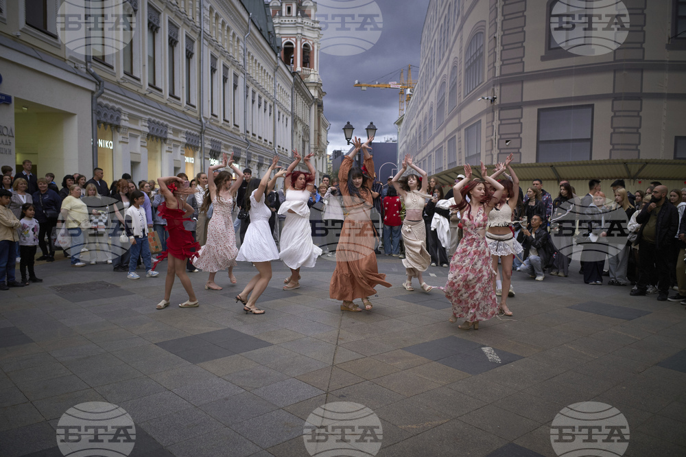 APTOPIX Russia Daily Life