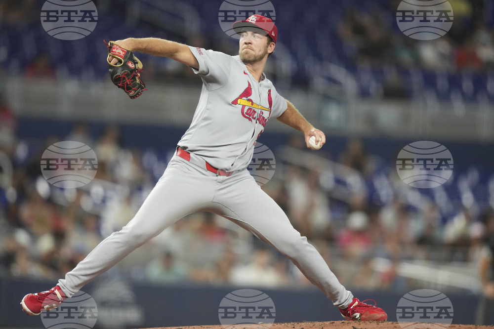 Cardinals Marlins Baseball