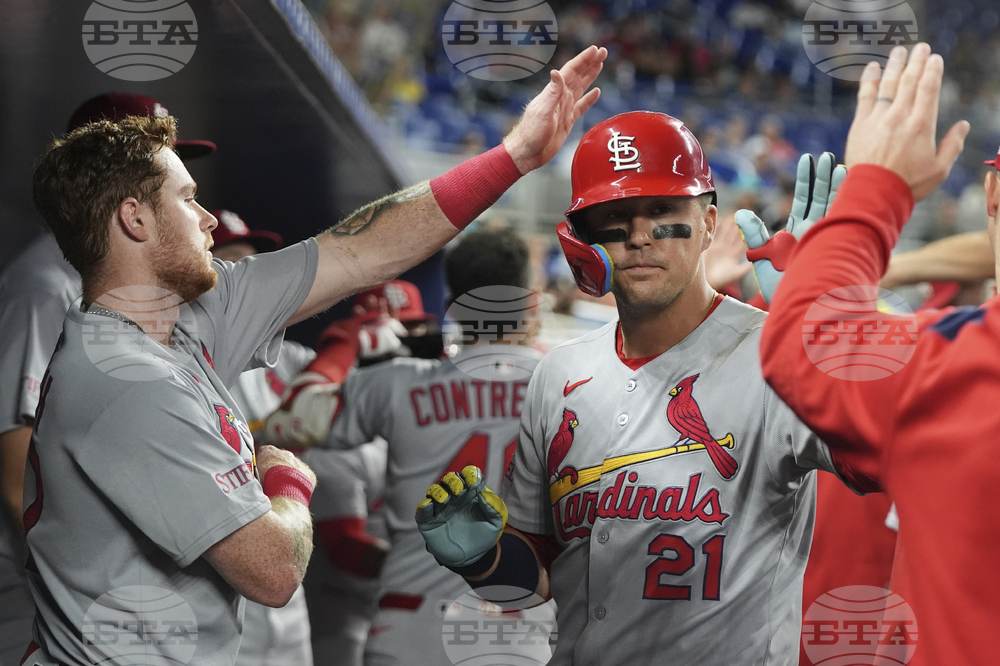 Cardinals Marlins Baseball