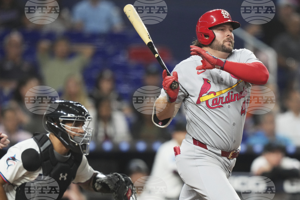 Cardinals Marlins Baseball