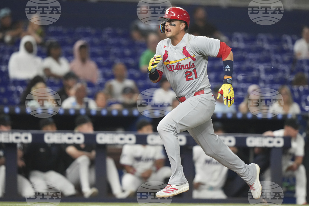 Cardinals Marlins Baseball