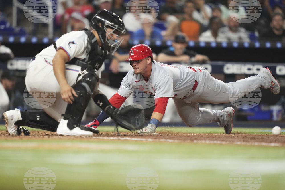Cardinals Marlins Baseball