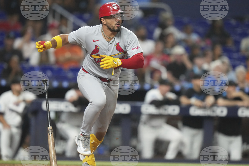 Cardinals Marlins Baseball