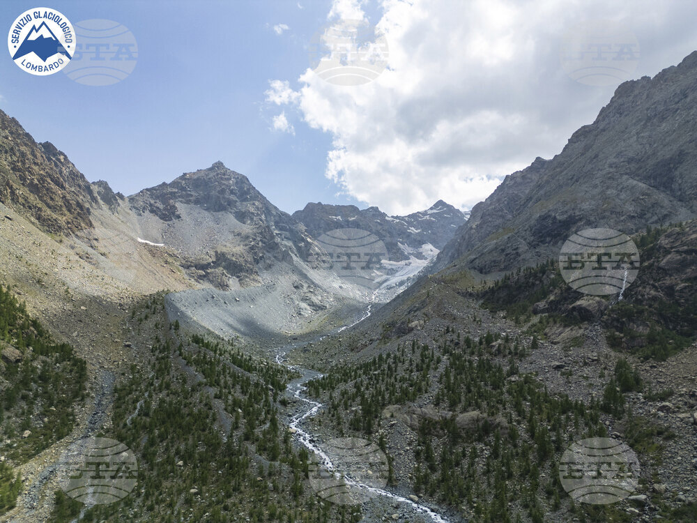 Italy Melting Glacier