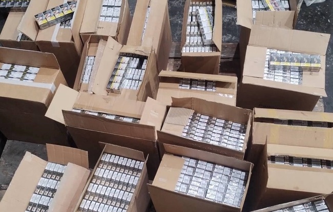 Пресечен е опит за контрабанда на 1500 кутии цигари на граничен пункт „Лесово”