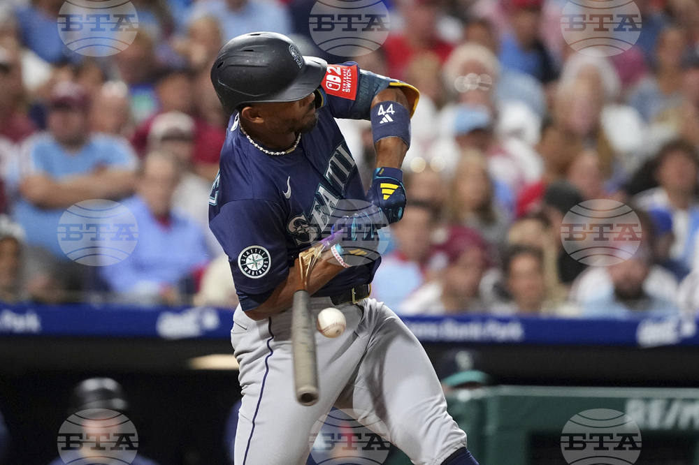 APTOPIX Mariners Phillies Baseball