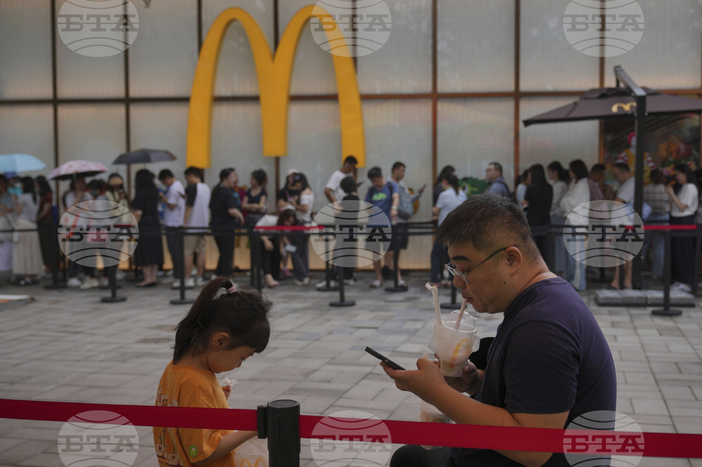 China McDonalds Milkshakes