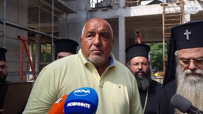 Лидерът на ГЕРБ Бойко Борисов заяви, че е оптимист за постигането на мир в Украйна