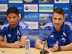 ПФК "Левски" - пресконференция - Хулио Веласкес