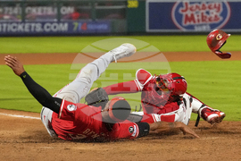 APTOPIX Reds Angels Baseball