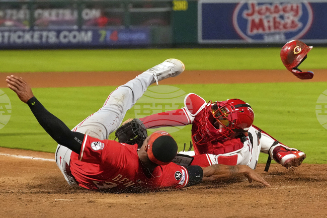 APTOPIX Reds Angels Baseball