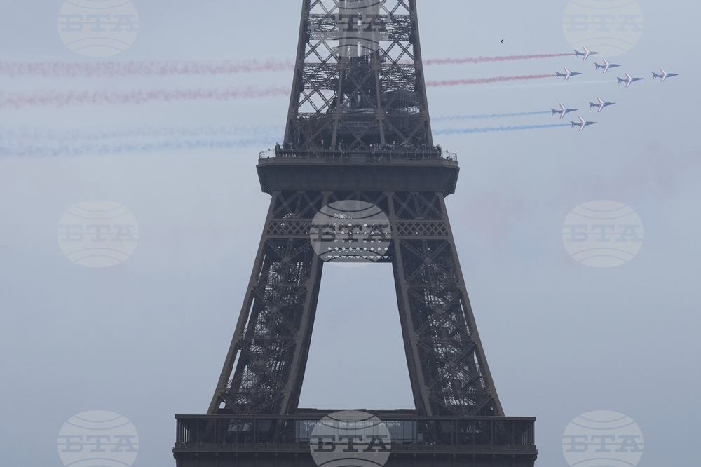 APTOPIX France Eiffel Tower