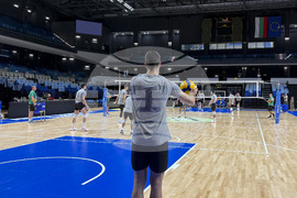 Самоков - зала “СамЕлион” - национален отбор по волейбол - тренировка