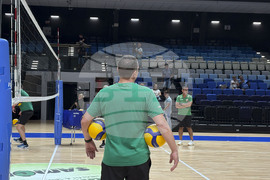 Самоков - зала “СамЕлион” - национален отбор по волейбол - тренировка