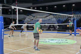 Самоков - зала “СамЕлион” - национален отбор по волейбол - тренировка