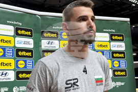 Самоков - зала “СамЕлион” - национален отбор по волейбол - тренировка