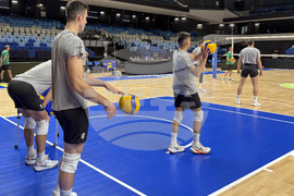 Самоков - зала “СамЕлион” - национален отбор по волейбол - тренировка