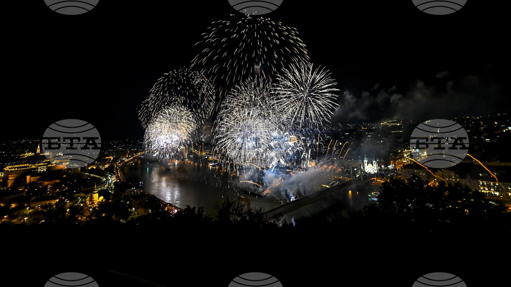 Hungary National Day Fireworks