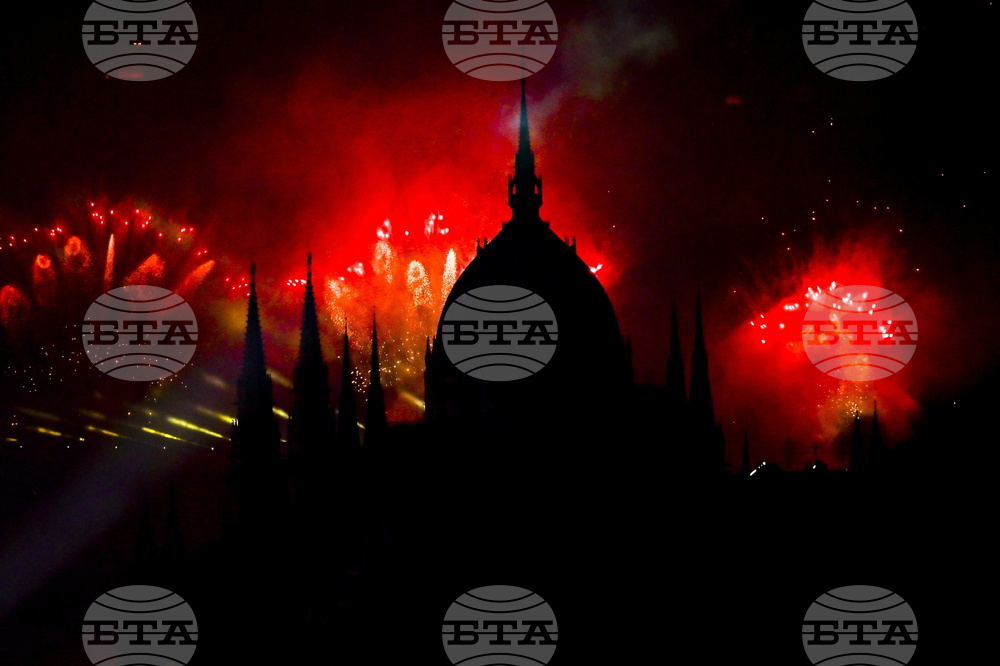Hungary National Day Fireworks