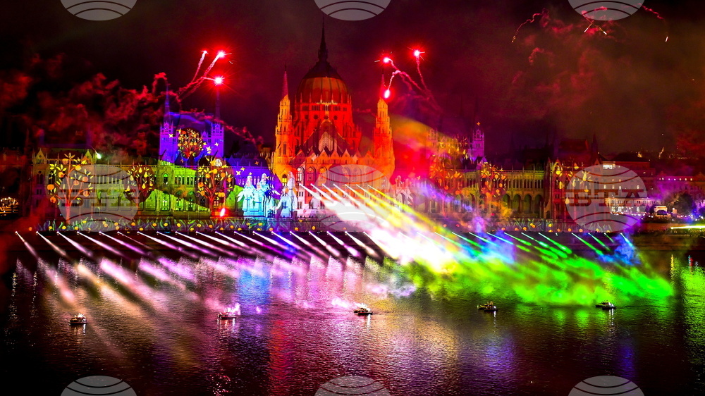 Hungary National Day Fireworks