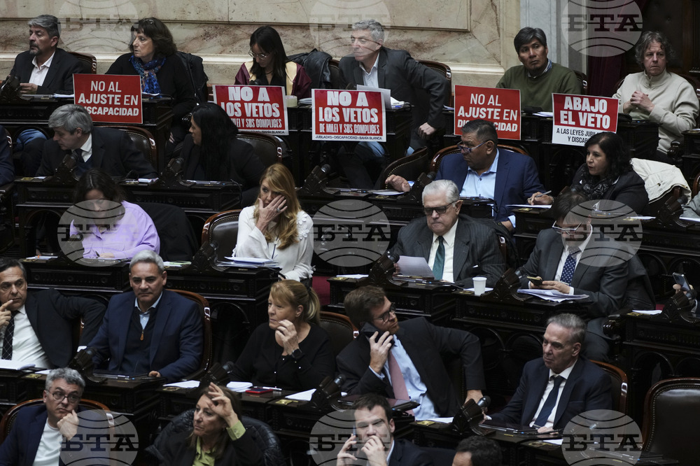 Argentina Congress Milei