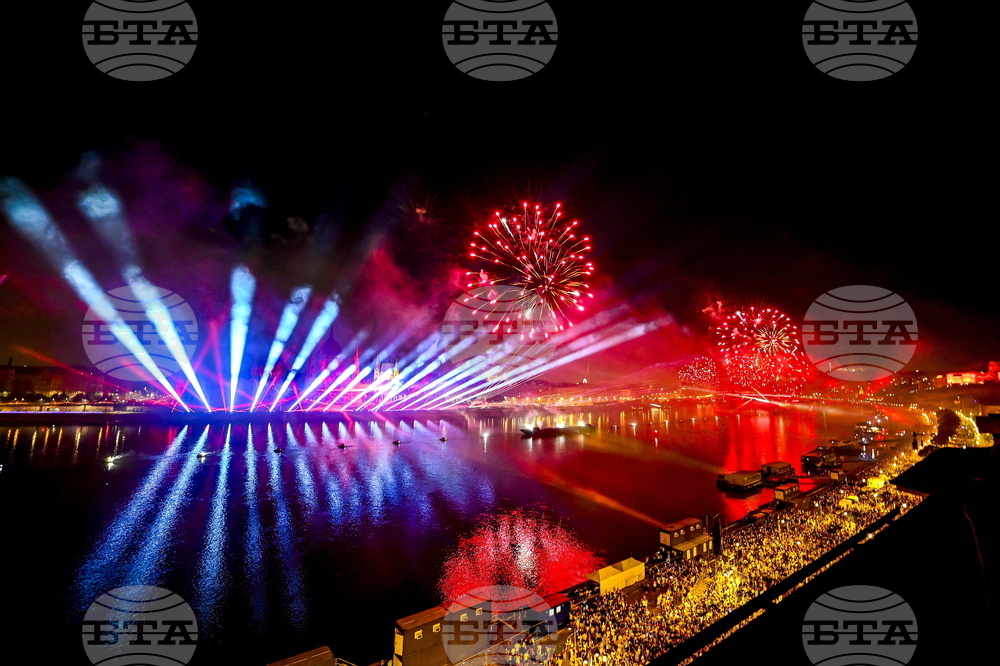 Hungary National Day Fireworks