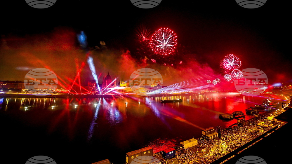Hungary National Day Fireworks