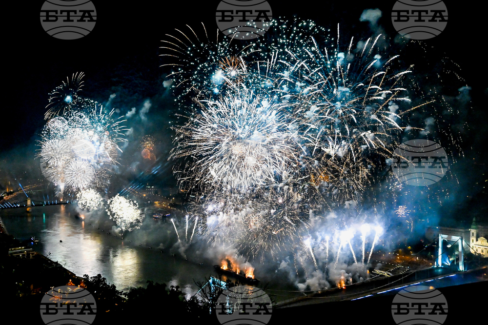Hungary National Day Fireworks
