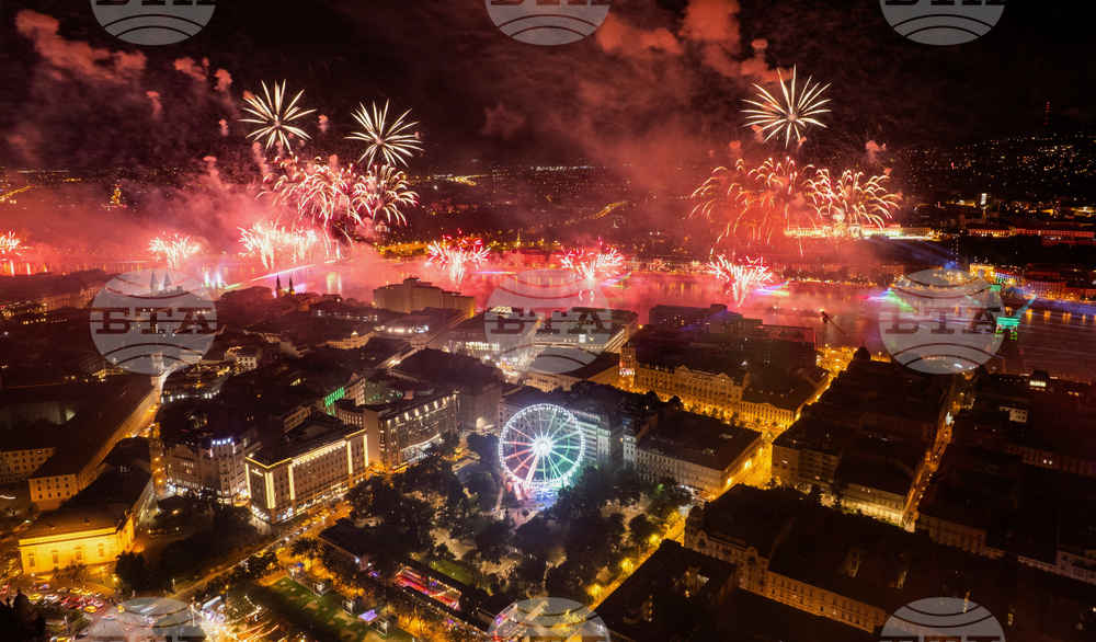 Hungary National Day Fireworks