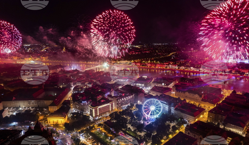 Hungary National Day Fireworks