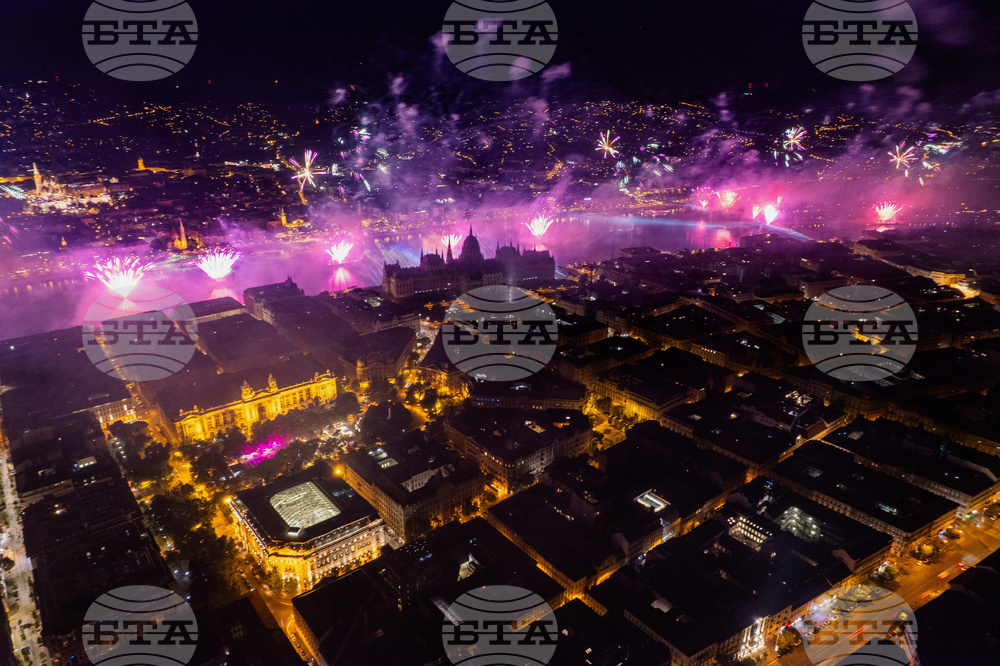 Hungary National Day Fireworks
